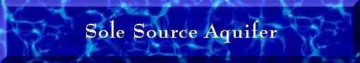 Sole Source Aquifer header