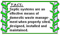 septic systems fact diagram