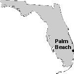 Map of Palm Beach 
County, FL